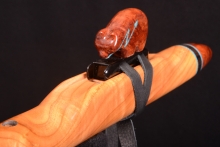 Cherry Native American Flute, Minor, Mid G-4, #G17I